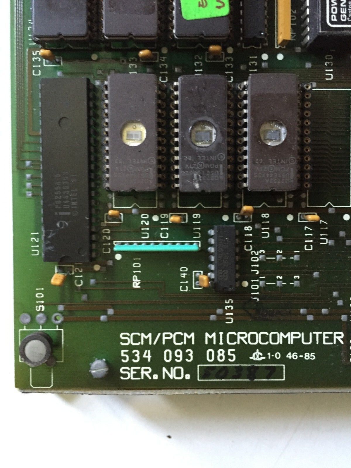 Sentrol 534 093 085,Scm/Pcm Processor 533 201 154 Microcomputer,533 201 155,Ea