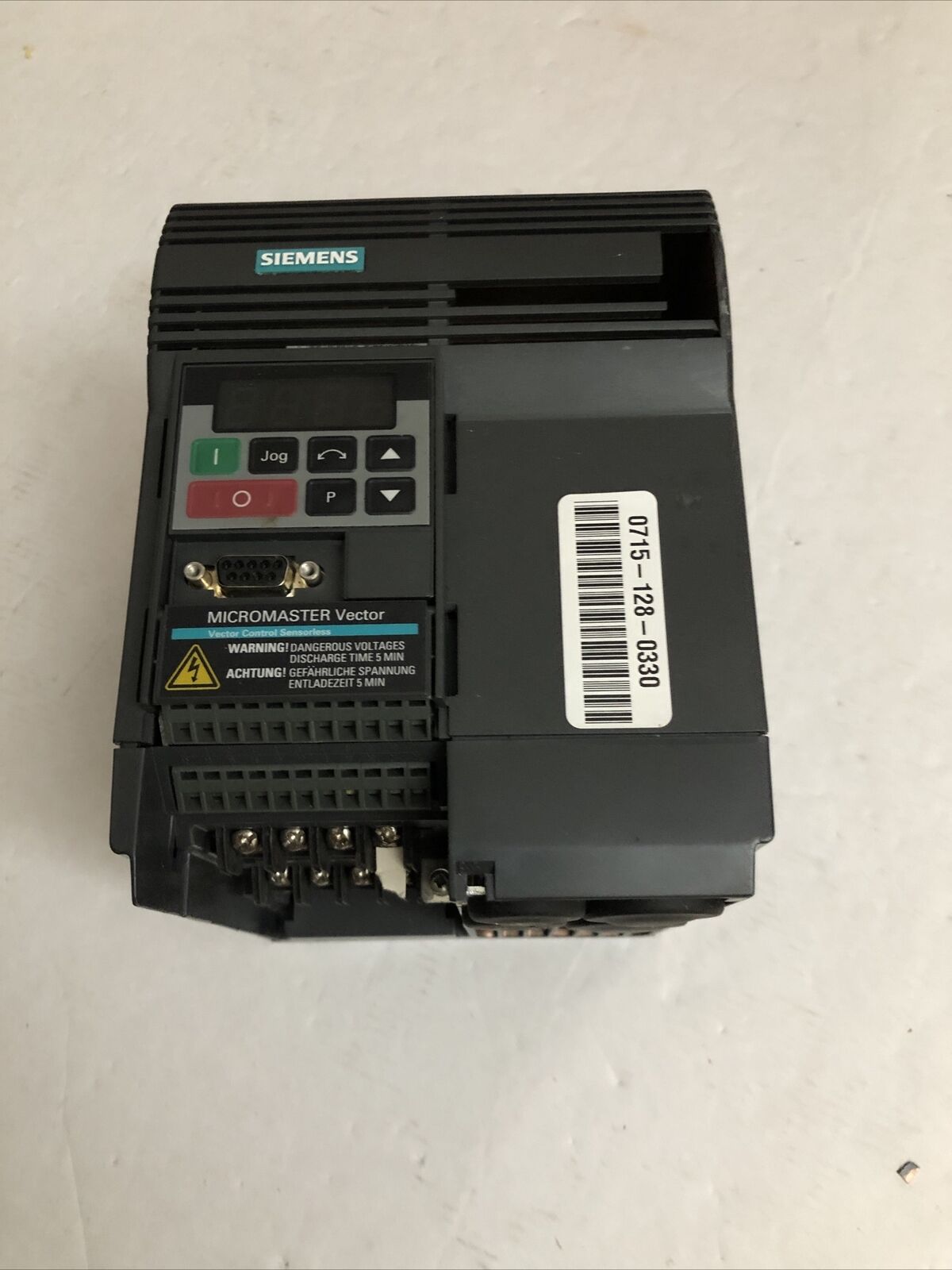 Siemens 6Se3215-2Cb40,6Se32152cb40 Micromaster Vector Drive,1.5 Hp,3Ph,230V,Cy
