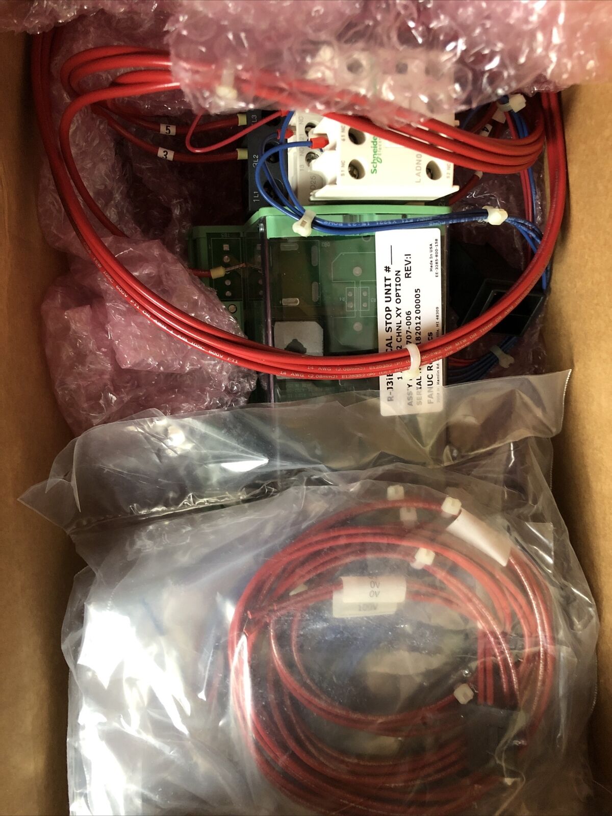 New Fanuc Ee-4707-006 R-J3ib Local Stop Unit Ladn04,Fg