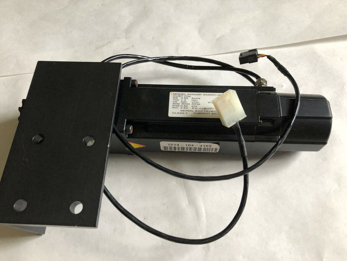 Danaher Akm24f-Enm2c-00 3-Ph Servo Motor,5.5:1 Ratio,023Plx0055-Xx-23N12,Ex