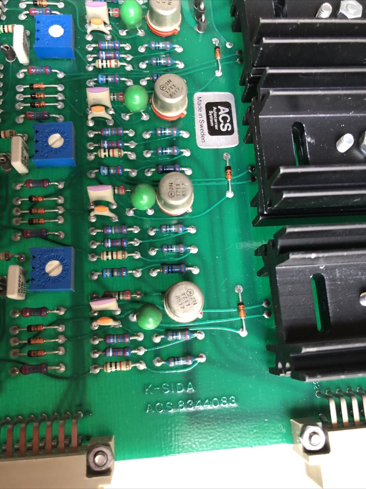 Acs 8344083 Ksida Auto Carrier Systems Lc 8343034,Acs29003 L-Sida Data Board,Ff