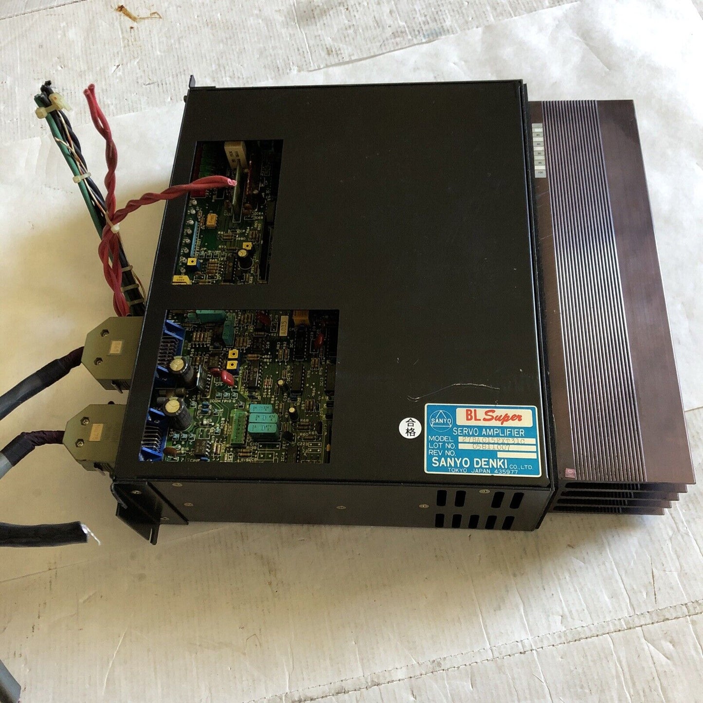 Kawasaki/ Sanyo Denki 27Ba015fxt31c Bl Super Servo Amplifier 27Bao15fxt31c,Te