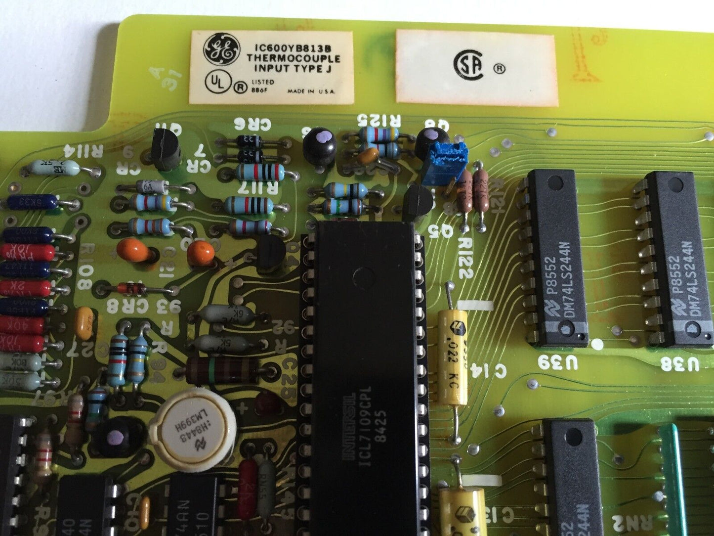 Fanuc Ge Ic600yb813b Input Module Thermocouple Input Type-J,Tc