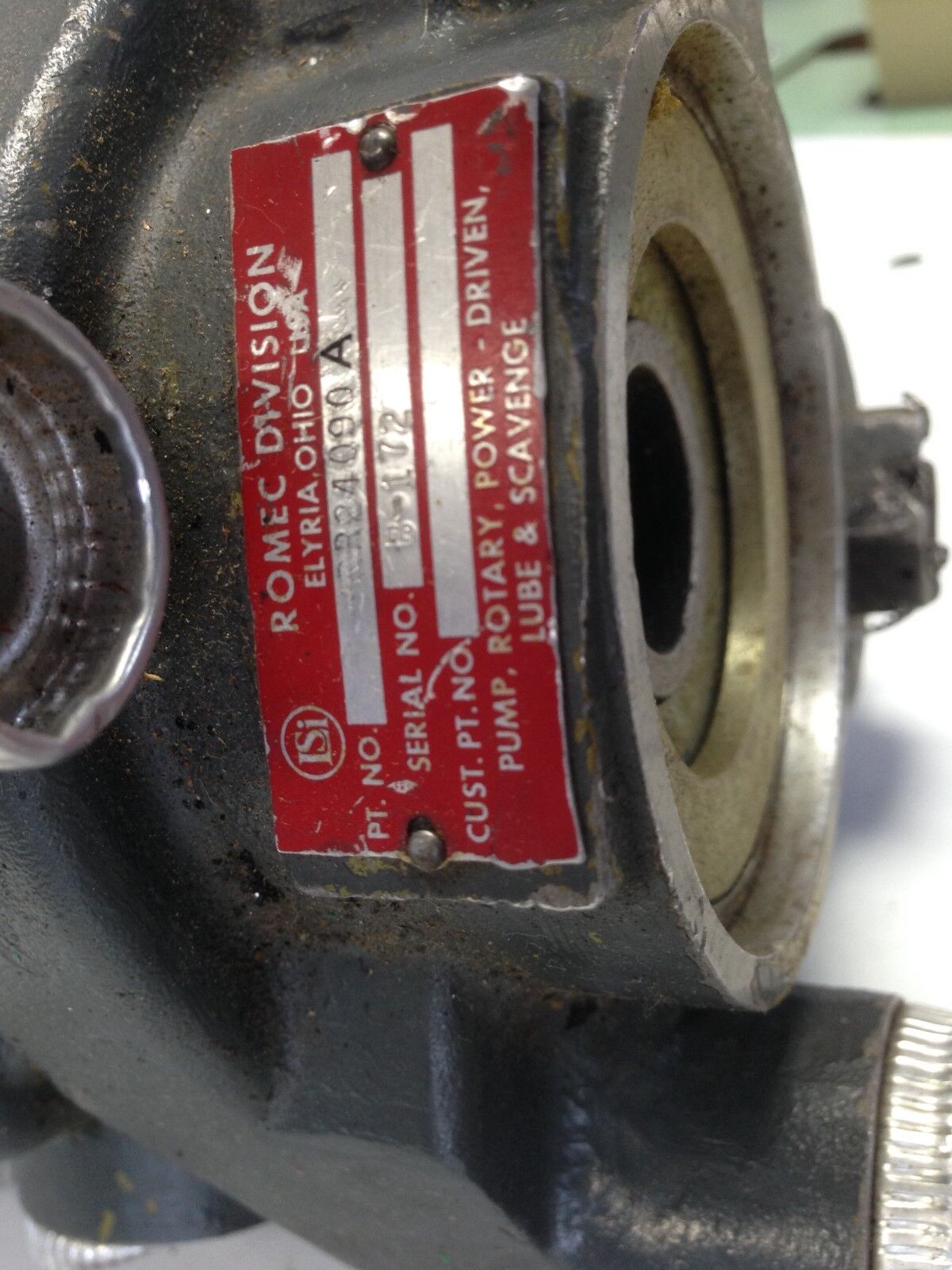 New Lear Romec Rr24090 A Airplane Engine-Driven Fuel Rotary Pump Scav Rr24155,Dl
