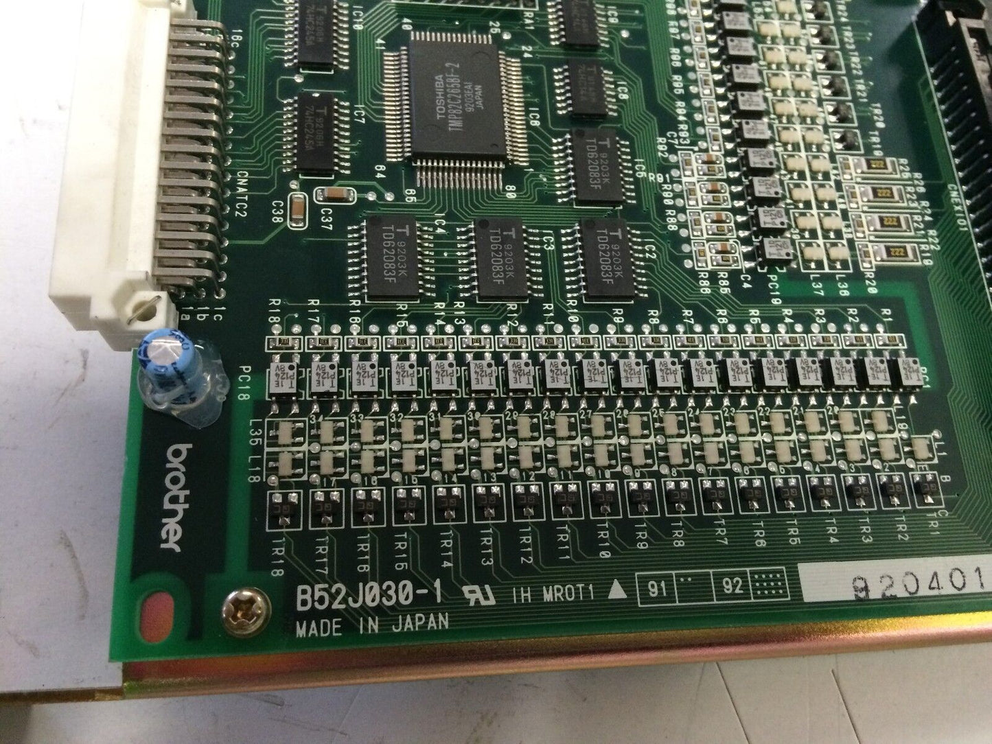 Brother B52j030-1 Synchronizer Pcb Circuit Board For Tc-227 Tapping Mac,Fm