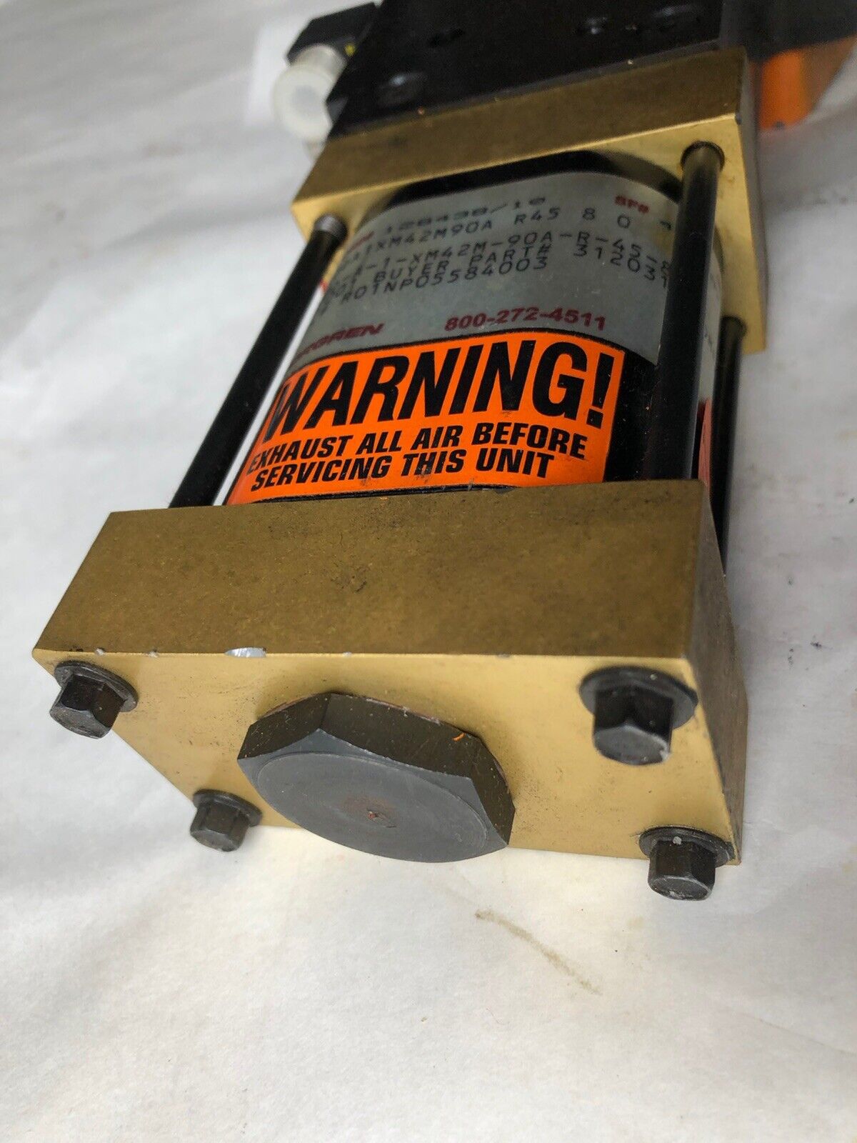 Norgren Ec50da1xm42m90a Pneumatic Gripper Ec5oda1xm42m-90A-R-45-8-O 128438/10,Ta