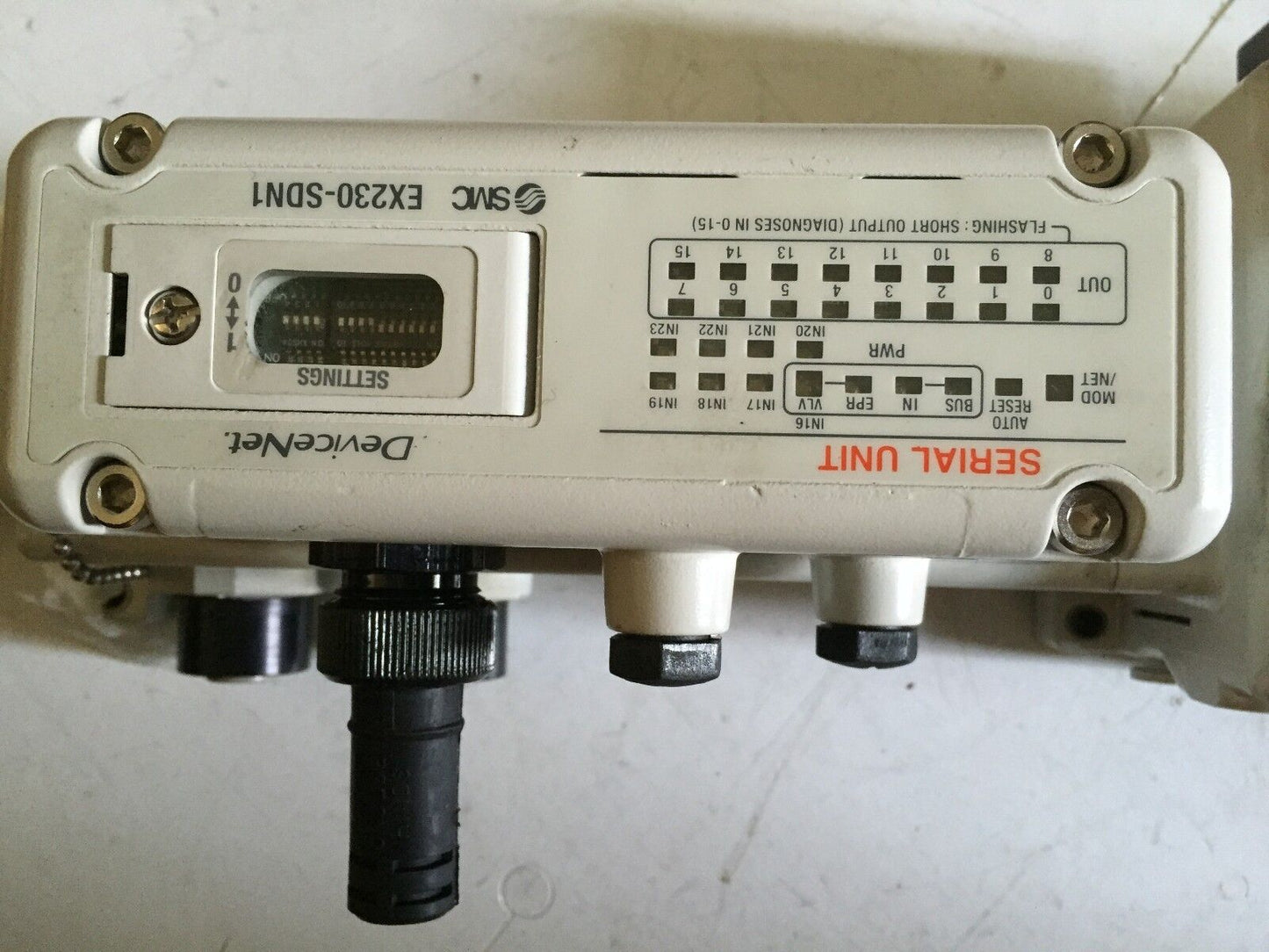New Smc Us2984-10,Ex230-Sdn1,Ex230-Cb2,Vqc2201n-5,Vvq2000 Interface Valve,Ba,Ch