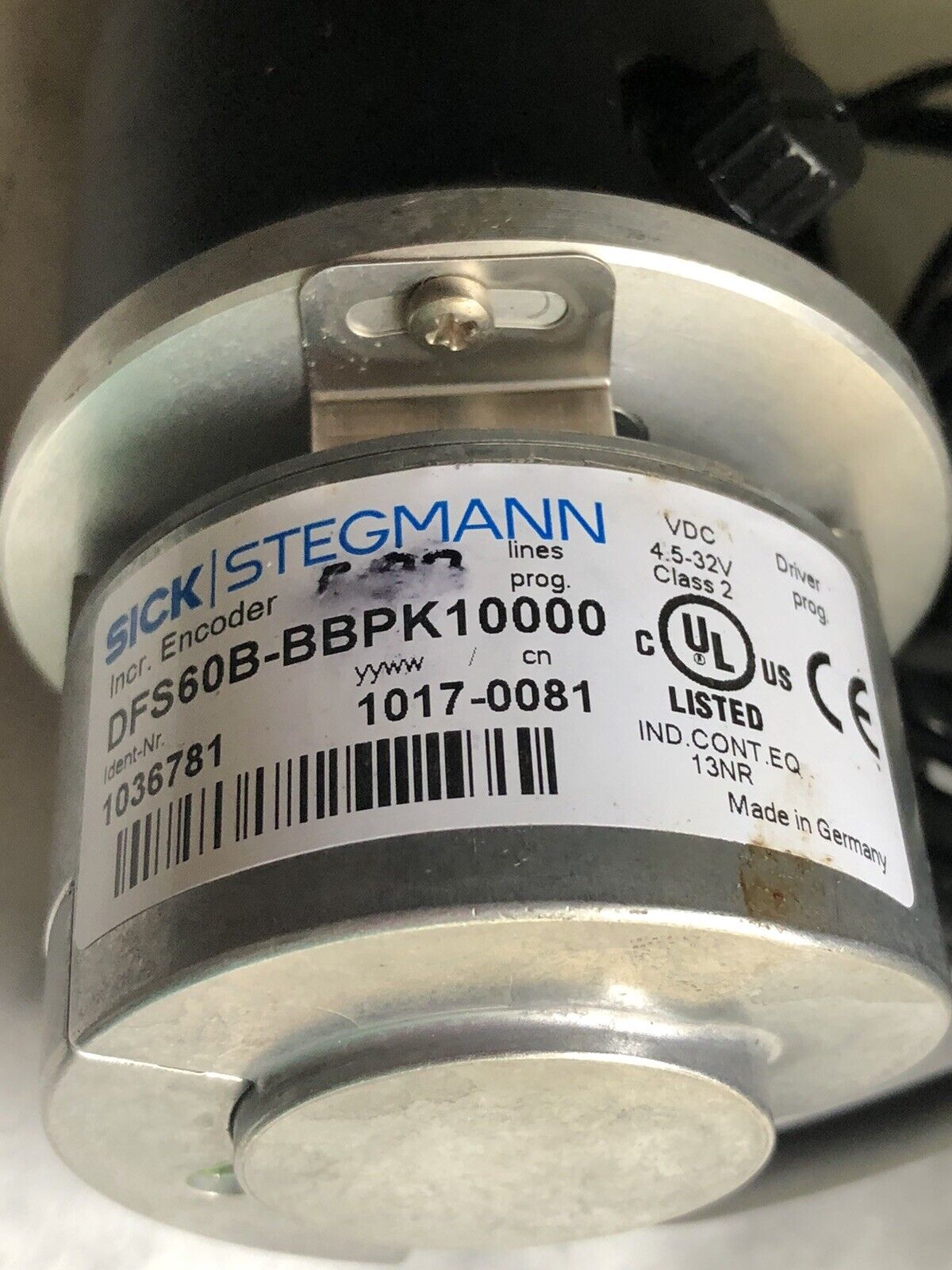 Ahs E586mgd-001D-4,11009-0001 Dc Servo Motor,Sick Dfs60b-Bbpk10000,Tn