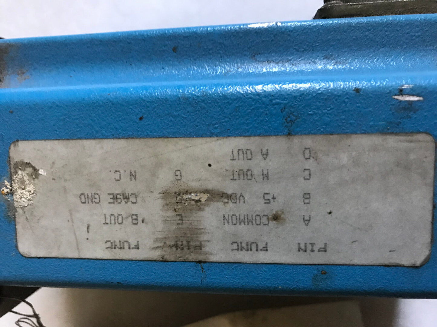 Datametrics Ledex Ssm-2000-5Se-6 Optical Encoder,Ax