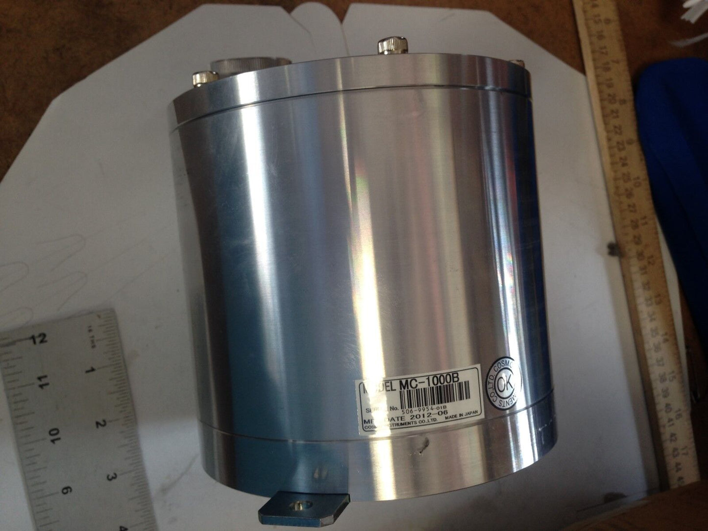 New Cosmo Mc-1000B Master Chamber,Inner Volume Adjustable Range:535~1000Ml,Bk