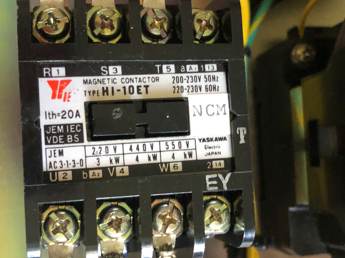 Jaskawa Jznc-Tu07,Jancd-Tuoi Rev.B,Df8200591 Yasnac Power Board,Jancd-Tu01,Dj