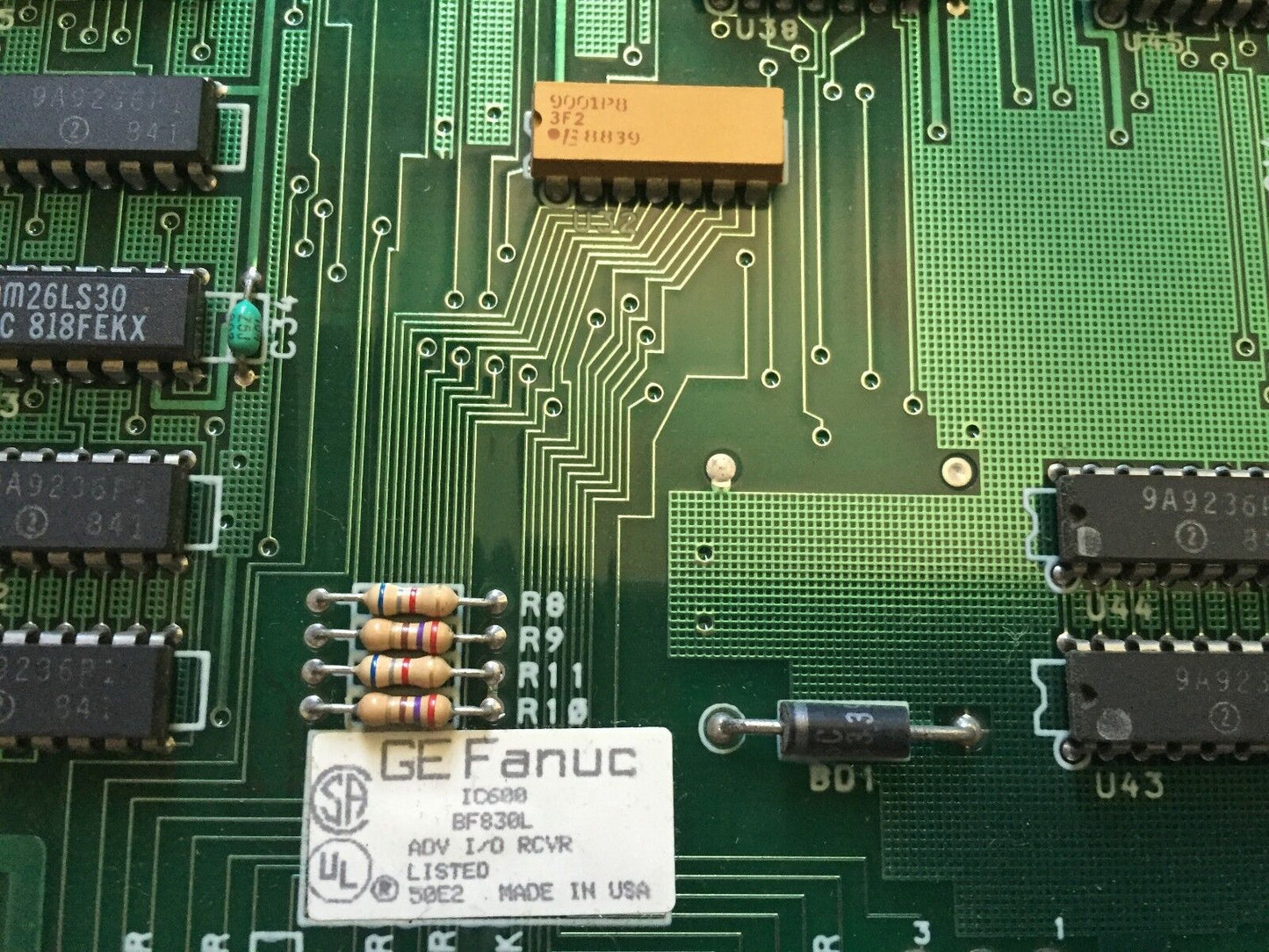 Fanuc Ge 44A717592-G01,Ic600 Bf830l,Adv Rcvr Analog (Next Day Air Shipping),Fm