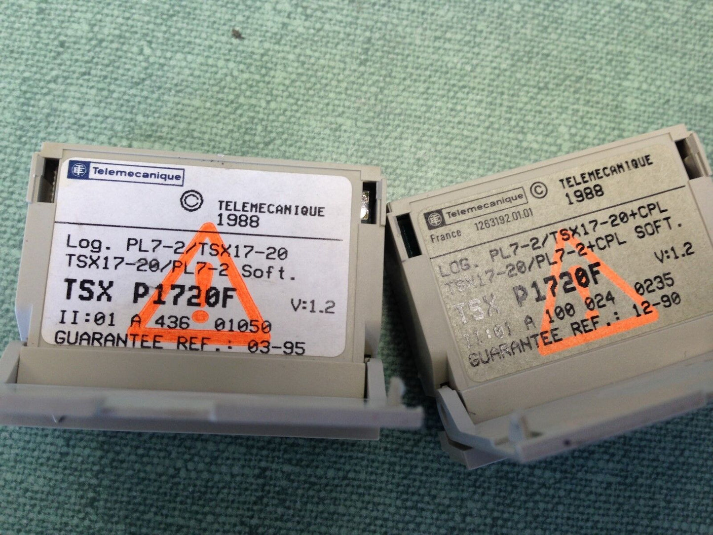 1329807 Tsx17-20 Fc2,Tsx-P1720f Telemecanique, Eut107ml,Pl7-2 Cpl Vu 01,Fi,Ej