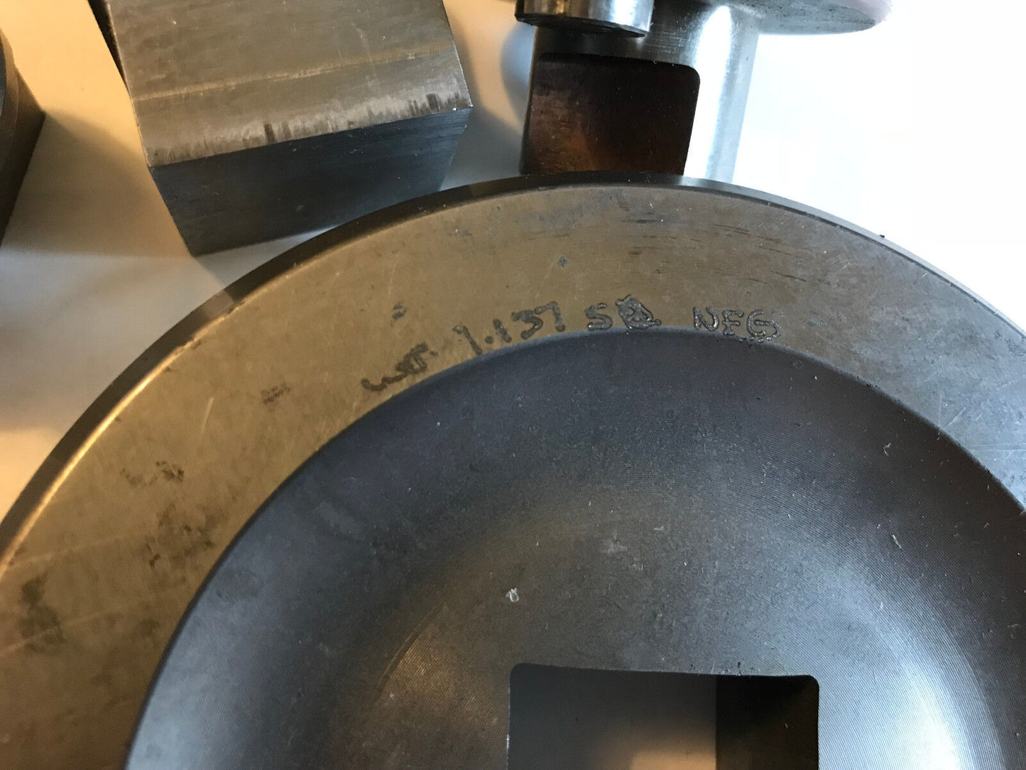 Lot 3 Sets Strippit Amada Thick Square Punches & Dies,Wt 1.190,1.125,1.062,Ad
