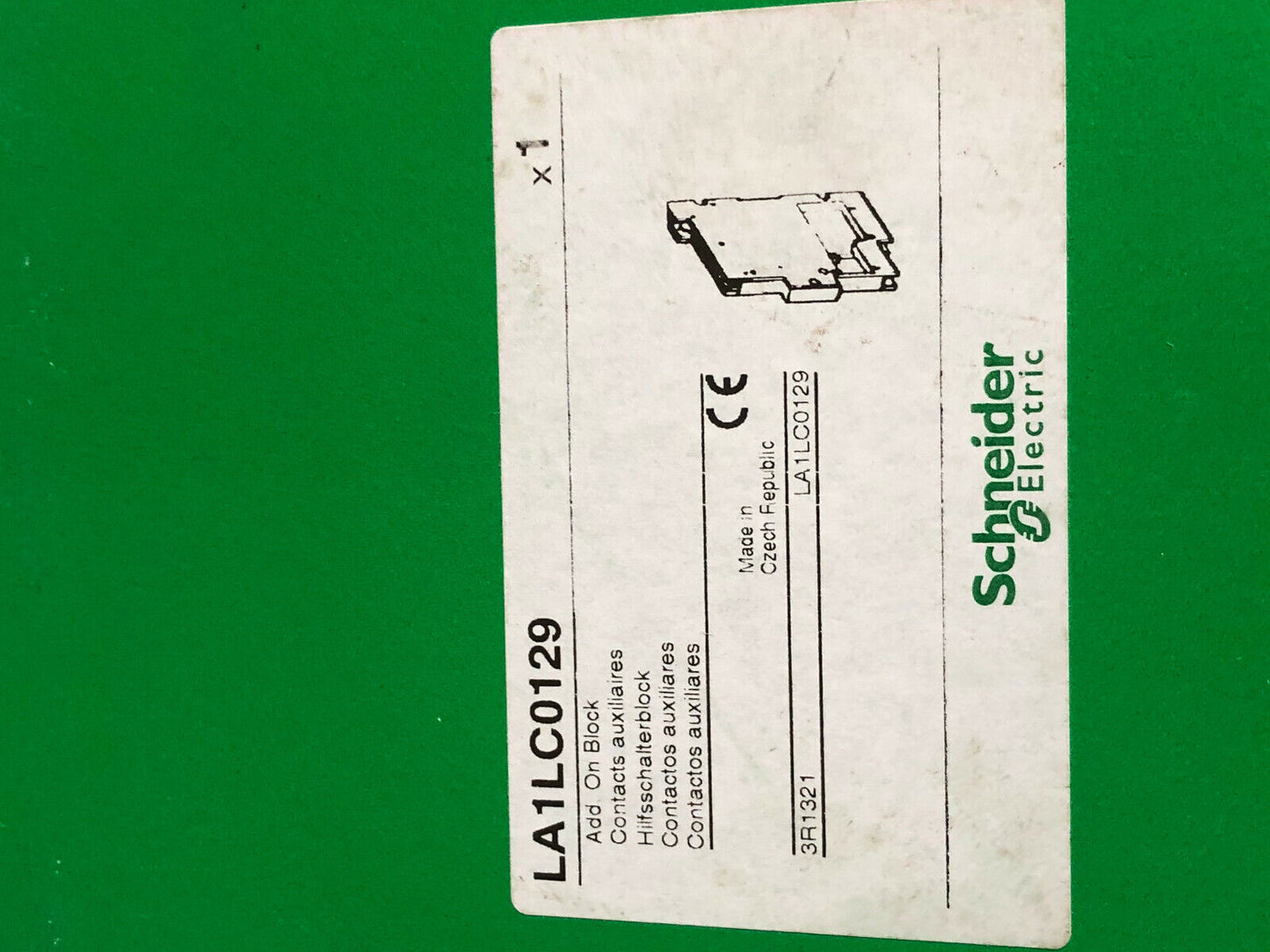 New Schneider La1lc0129 Auxiliary Contact Tesys ,Cf