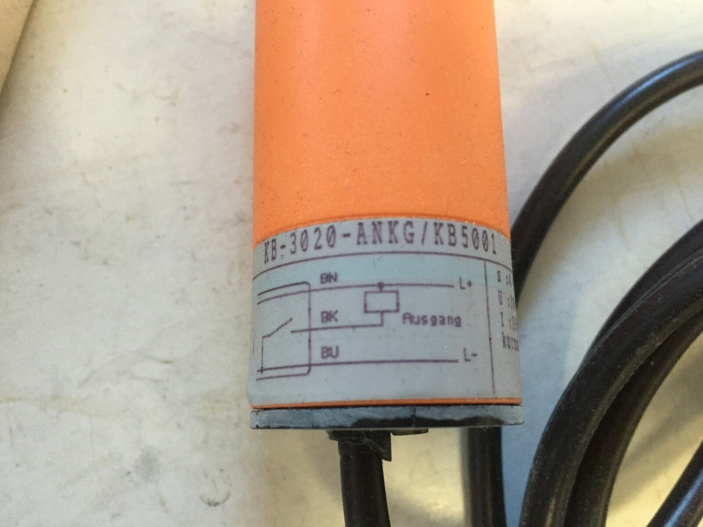 New Ifm Kb-3020,Efector Proximity Switch Kb-3020-Ankg Kb5001 10-36 Vdc 250 Ma,Bf
