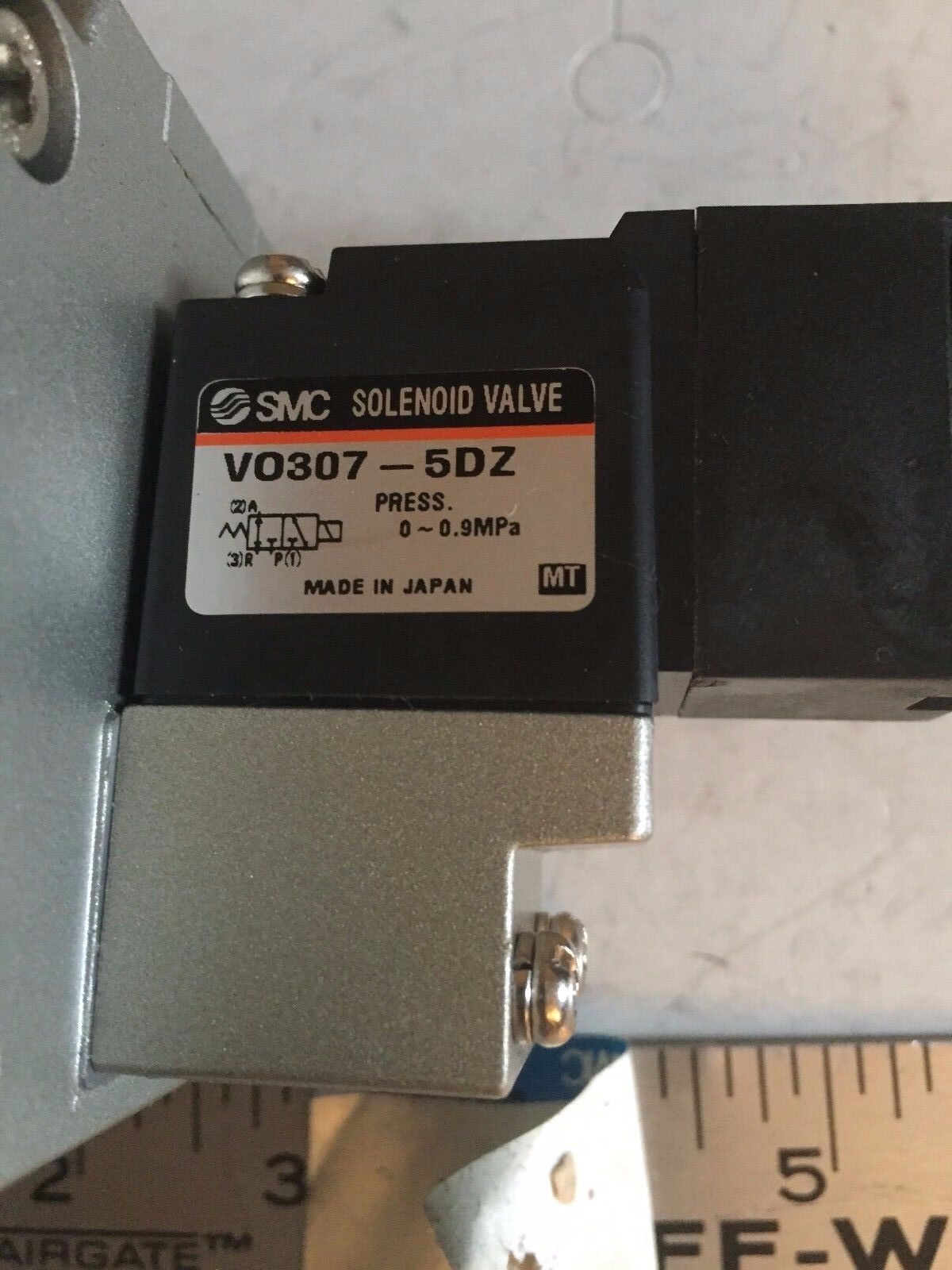 New Smc Vg342-5Dz-06Nb Pneumatic Solenoid Valve 3/4" Npt Smc Vo307-5Dz,Dc24v,Ss