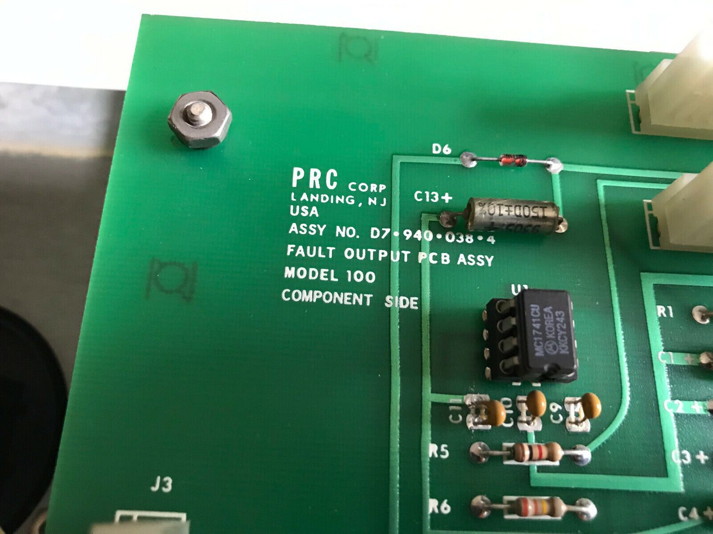 Prc D7-940-038-4 Laser Operators Control Terminal 4 Prc Y-H1500 Laser,Sf