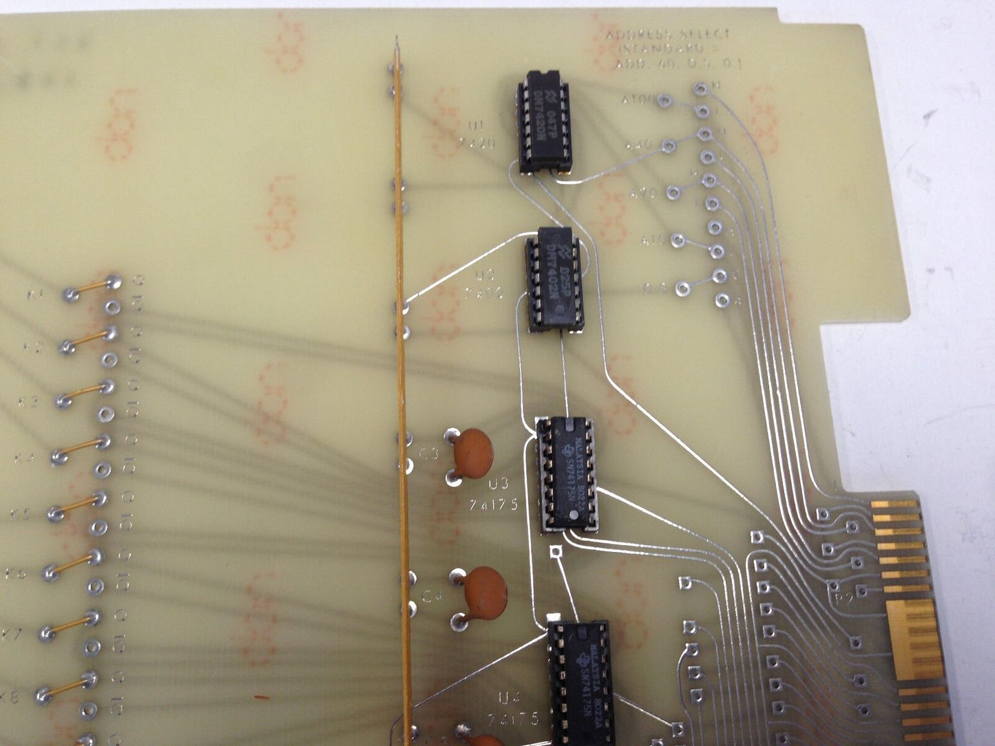 Esi 41474 41991B,Ckt Assy 41474 Contact Closure Module Pcb Board,Da