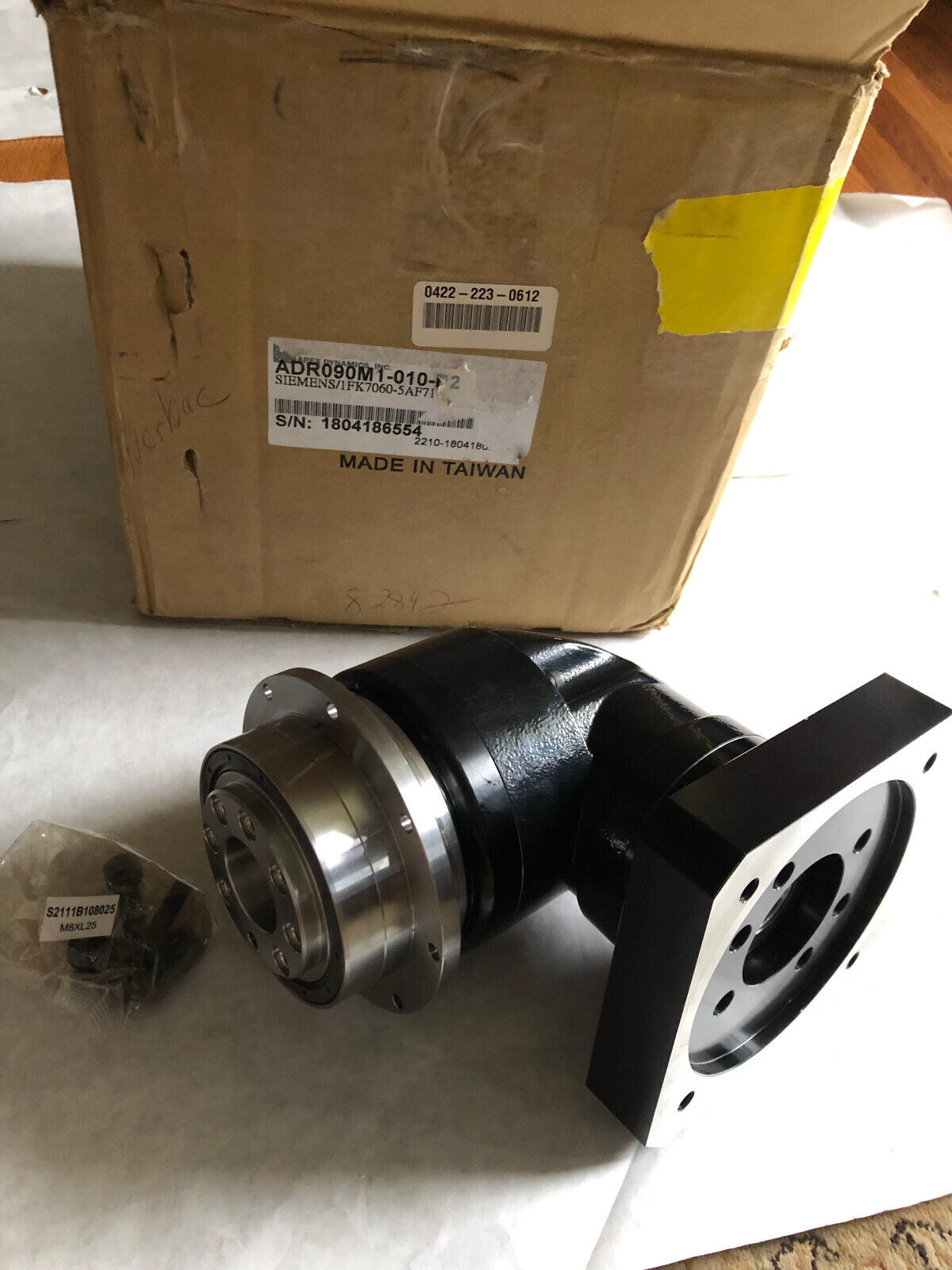 Apex Adr090-P2 010:1, Adr090-010-P1 Planetary Gearbox 4 Siemens 1Fk7060-5Af71,Ak