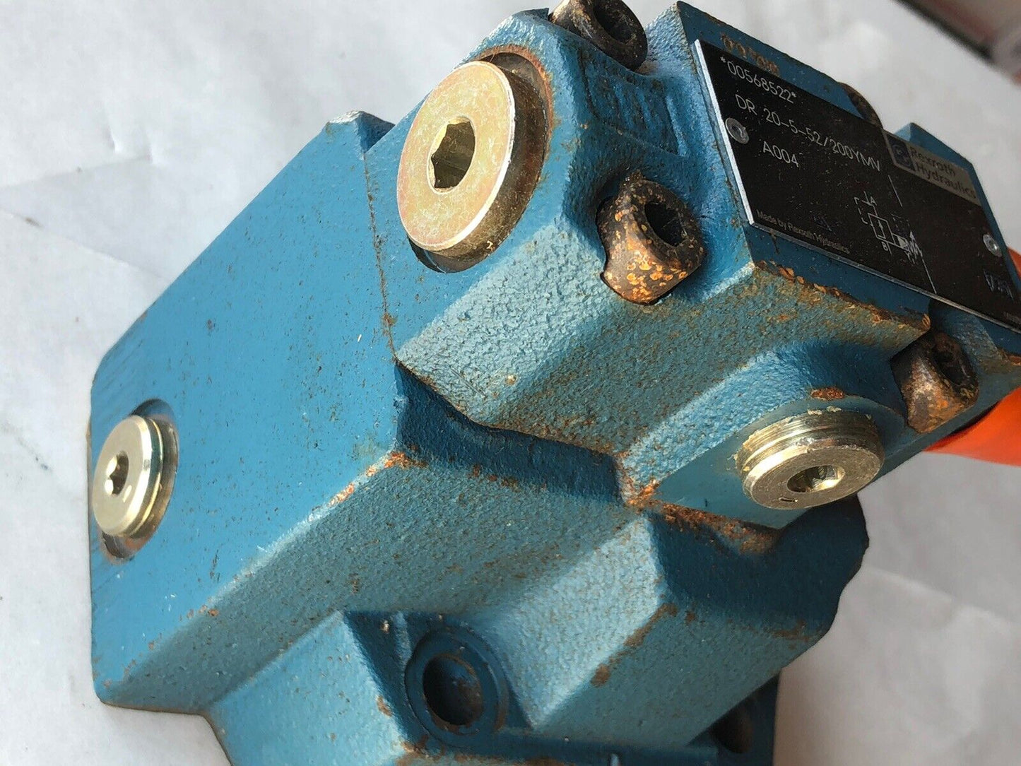 New Rexroth Dr 20-5-52/200Ymv A004 Hydraulic Valve 00568522 A004,Ap
