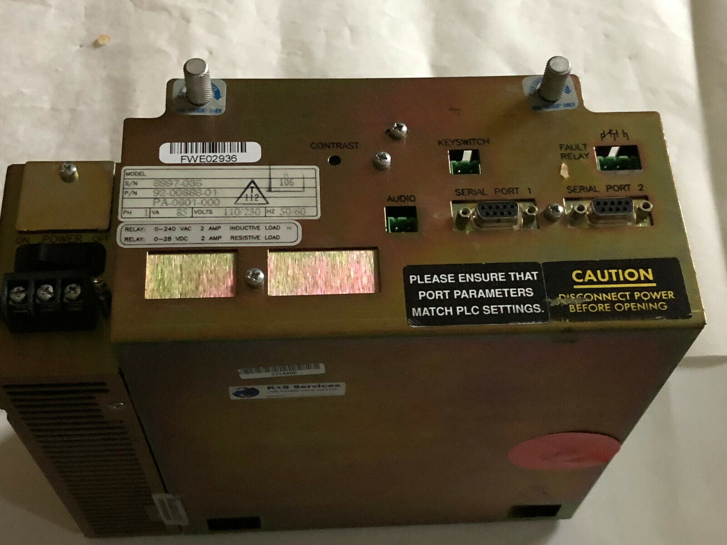 Modicon Mm-Pma1-200,Aeg Mm-Pma1-200,92-00688-01 Controller,Fm