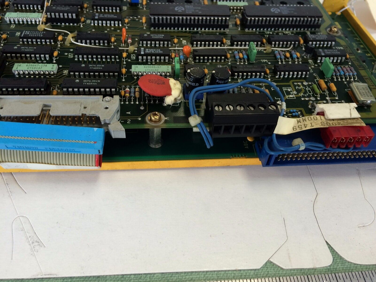 Fanuc A16b-2200-0431/03A Card W/ Allen-Bradley 96635301 Remote I/O,Sj,Fd