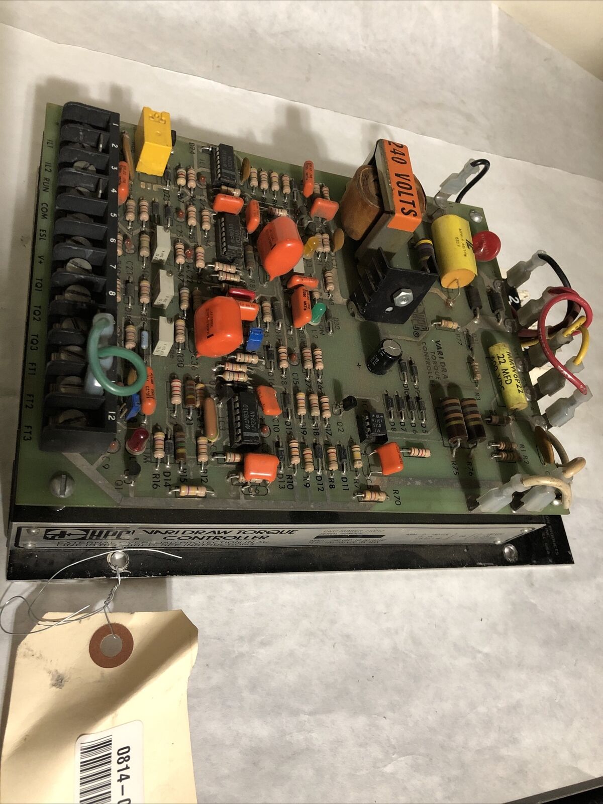 Hpc 710212 Varidraw Torque Controller, 1-Phase, 240 Vac,Fd
