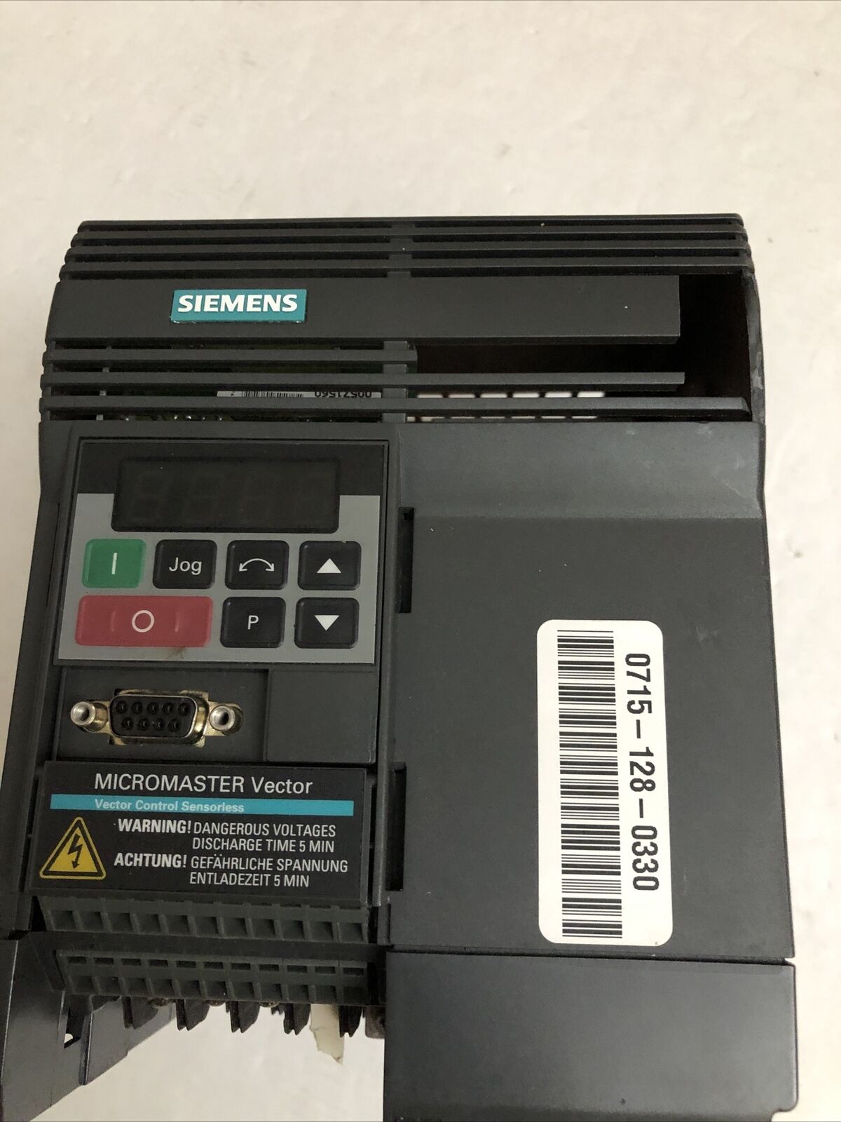 Siemens 6Se3215-2Cb40,6Se32152cb40 Micromaster Vector Drive,1.5 Hp,3Ph,230V,Cy