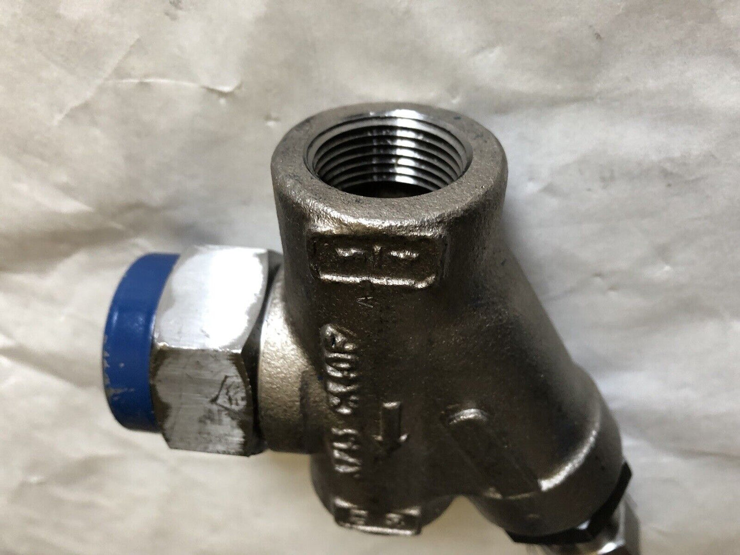 Spirax Sarco Td42h W/ Blowdown Valve Thermodynamic 3/4” Steel Steam Trap,Bk