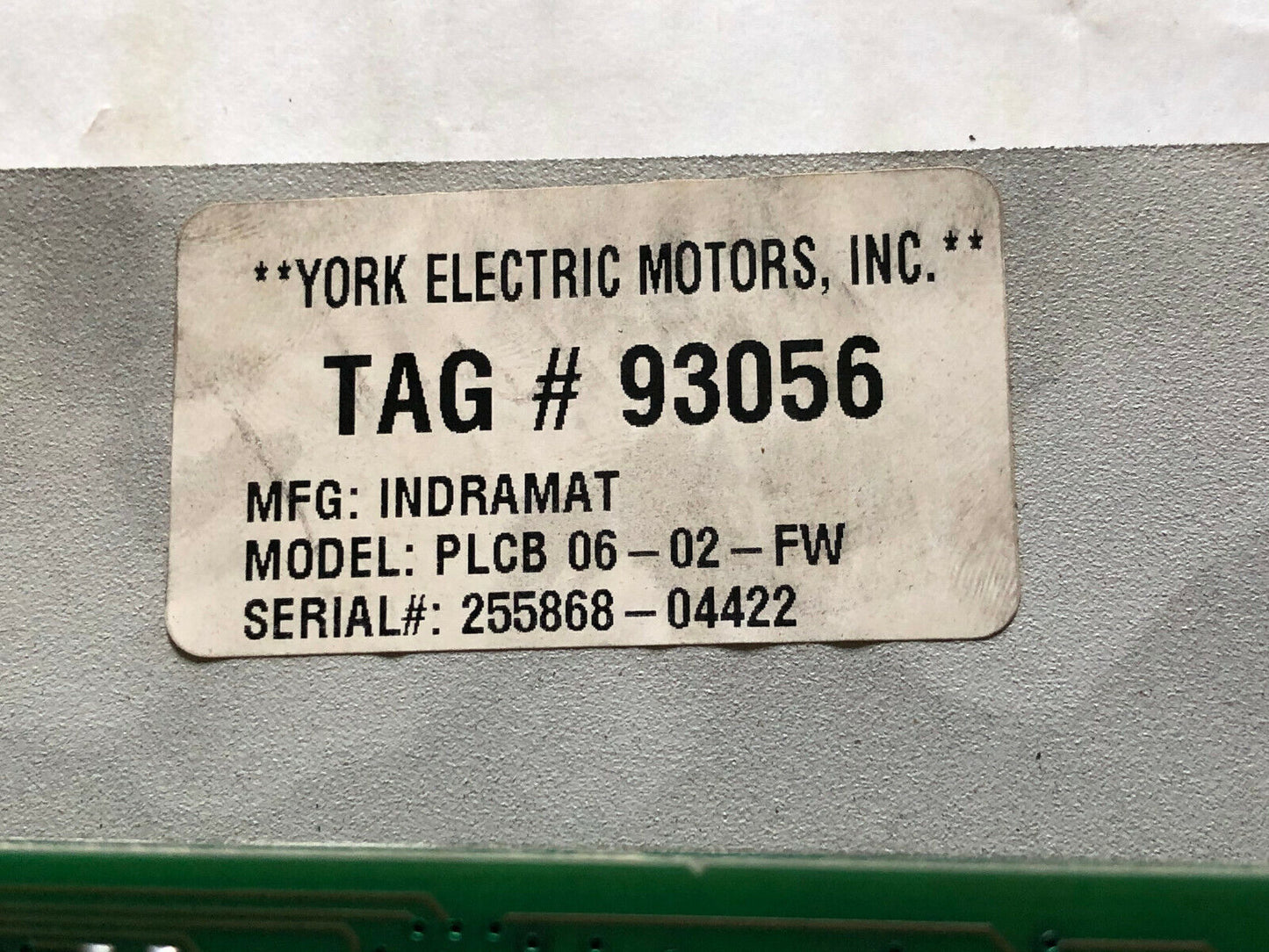 Ingersoll Rand Plcb 06-02,Plcb 06-02-Fw,Ibm1 109-0728-3A12 Interbus-S,Plc3-03,Da