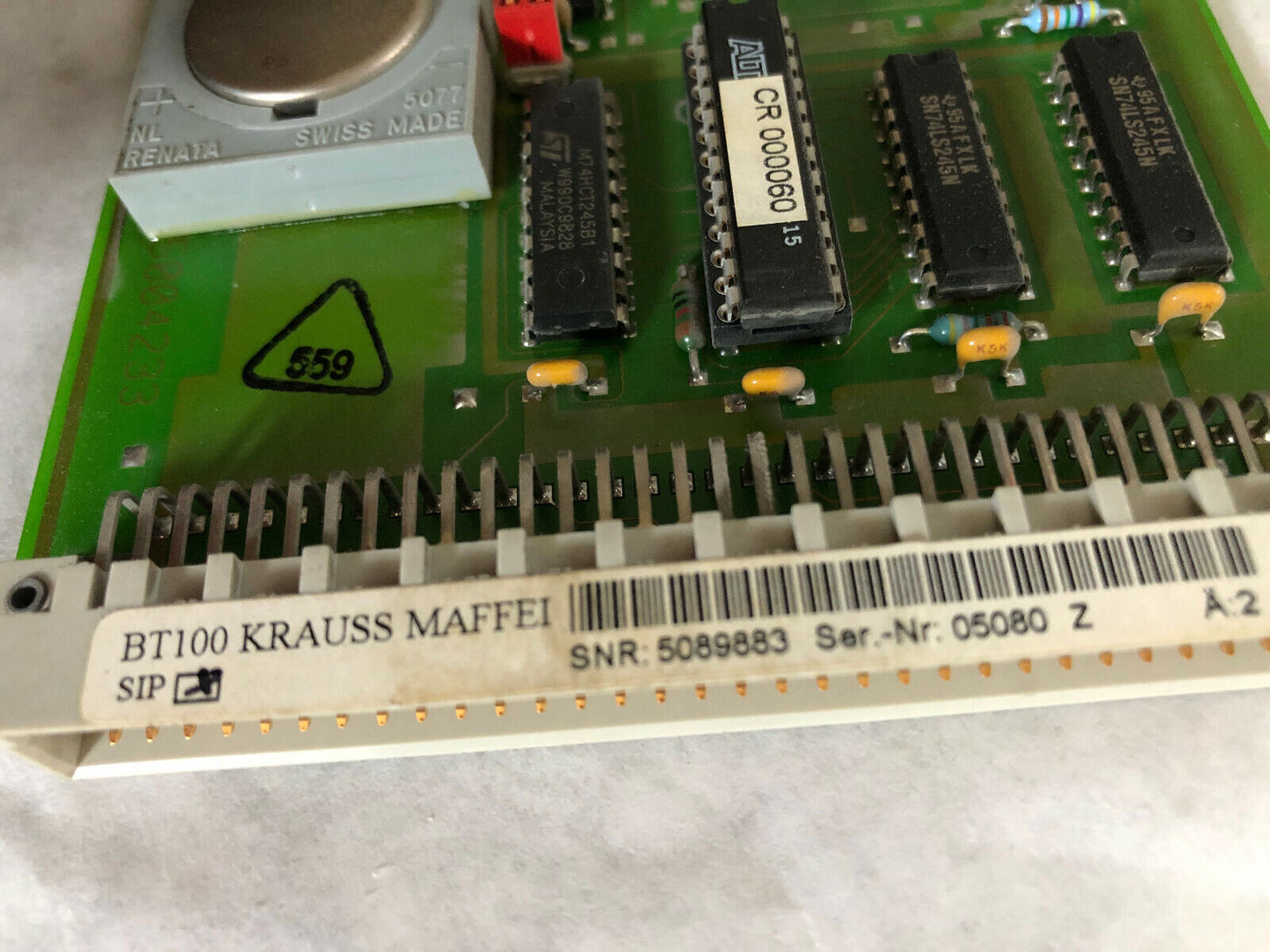 Krauss Maffei Bt100,Kraussmaffei Cr100 Ae2 Ls,Dc