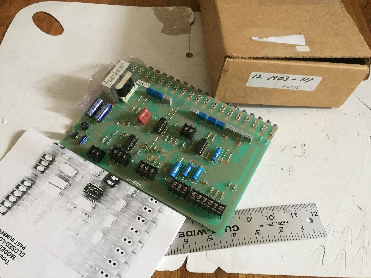 New Bomac 12M03-111,8100-0555 Controller Closed Loop 12M30011101,Cz