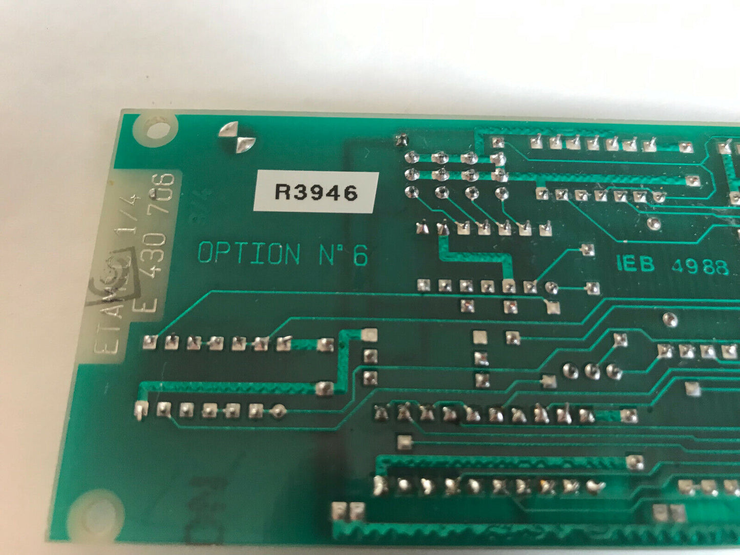 Etamic 2/4 E 430 706,Etamic Option 6,E 414145 Option Board,Etamic E 430 706,Sn