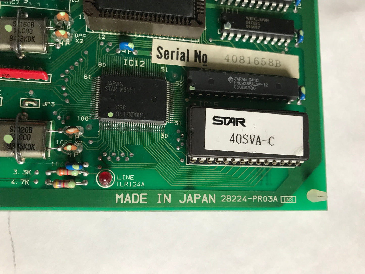 Star 28224-Pr03a Automation Svc401a Servo Pc Board Pcb 28224-Pro3a,Si