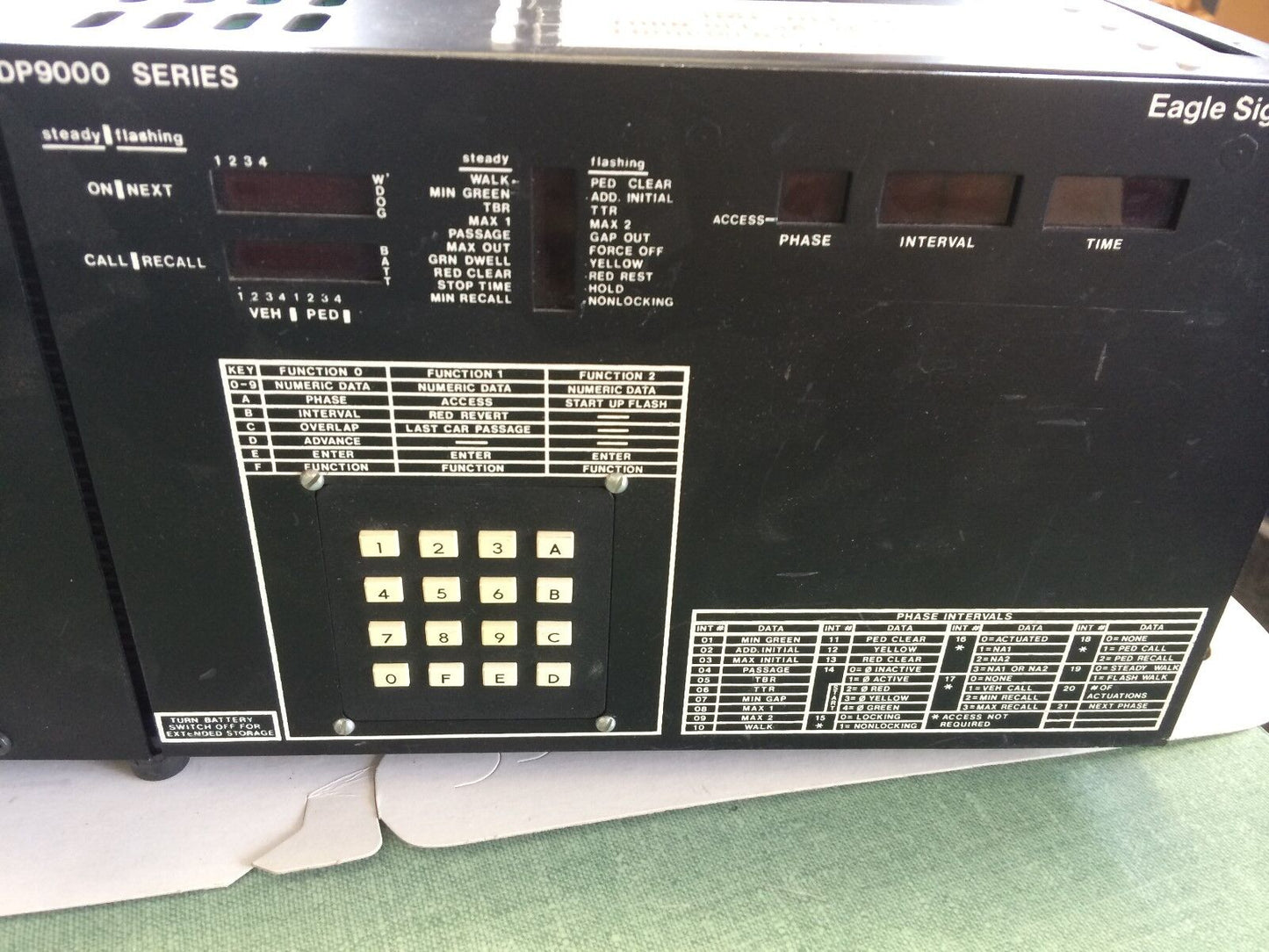 Eagle Signal Dp9400 Traffic Lite Cntrl 8 Ph Nema Ts Dp9000 Series Plc,Bc