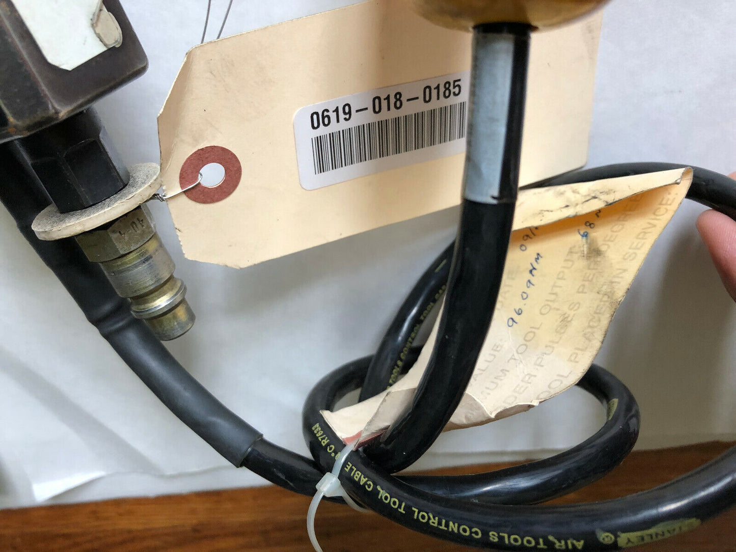 Stanley A33lra3ctxg-2 R.P.M. 270,A8278/1 Rev A Pneumatic Nutrunner,A-4091,Sk