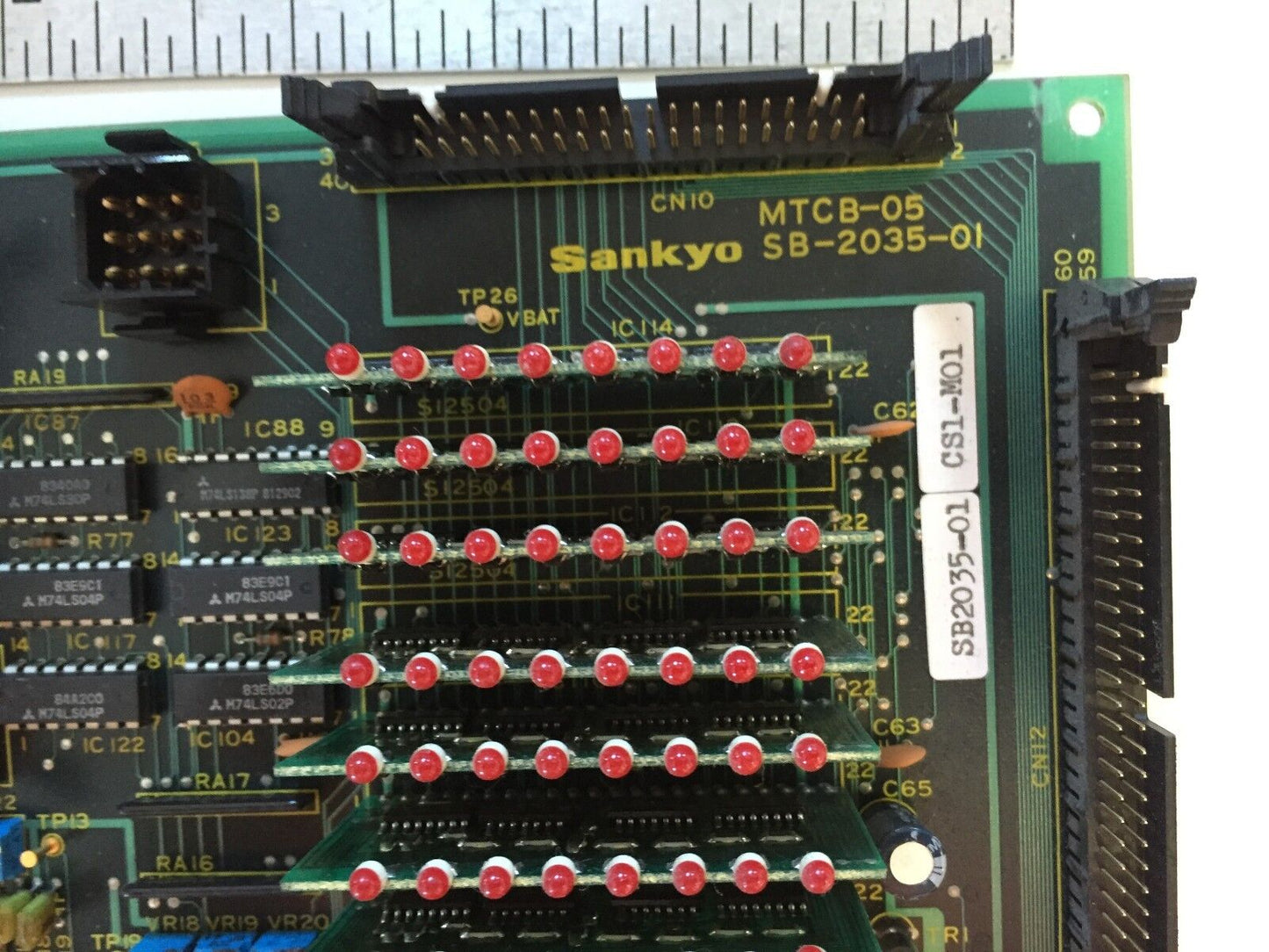 Sankyo Sb-2035-01,Mtcb-05,Sb-2017 Robotic Motor Plc Control Board,Hk