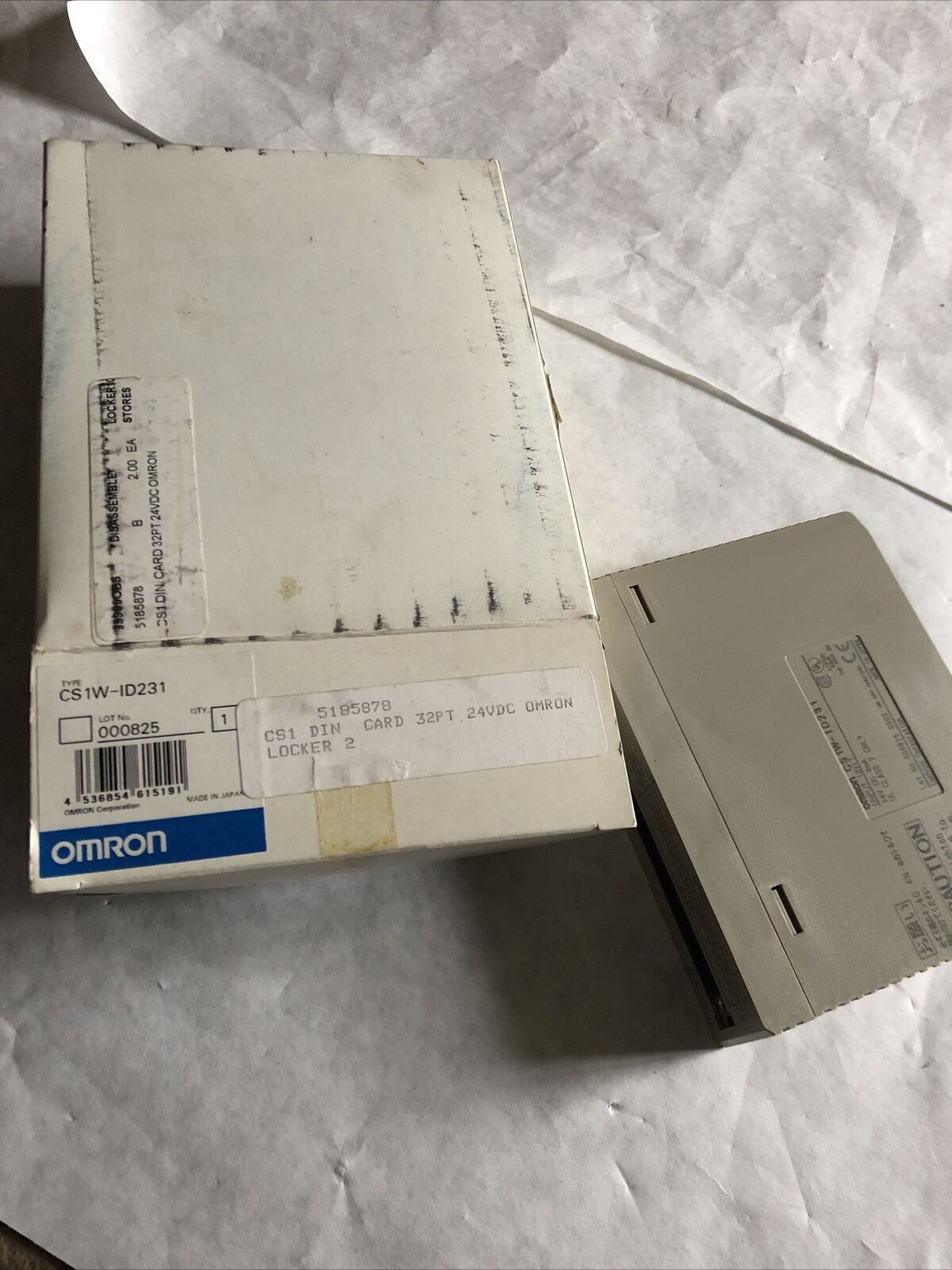 New Omron Cs1w-1D231 Input Unit, 24Vdc,Omron Cs1w-Id231,Ba