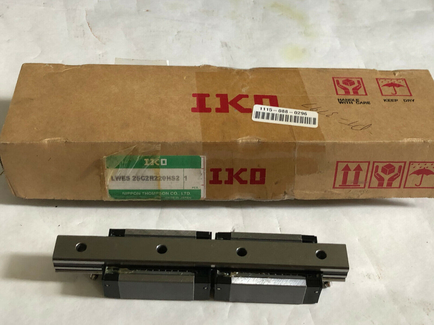 New Iko Lwes 25G2r220hs2 1,P S2 Linear Rail Bearing Blocks,Iko Lwes25,220Mm,Ap