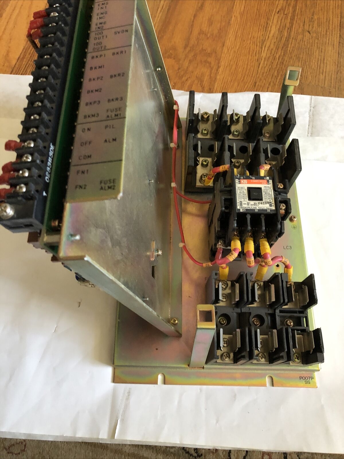 Fanuc A14b-0076-B325 01 Power Input Unit , P007p0005,Hitachi H20, Ec