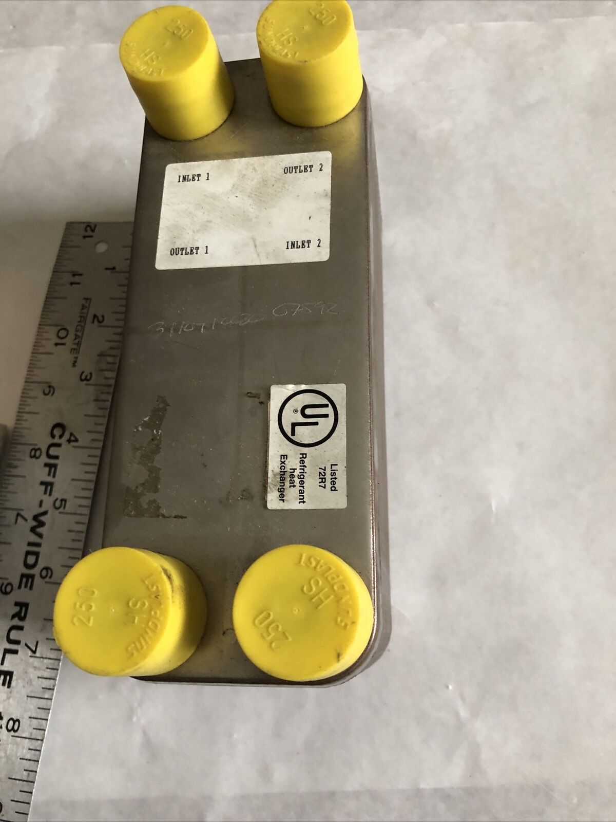 New Sentry B2-30-4-97 Plate Heat Exchange,7-1/4" X 2-3/4",30-Plate,Fi