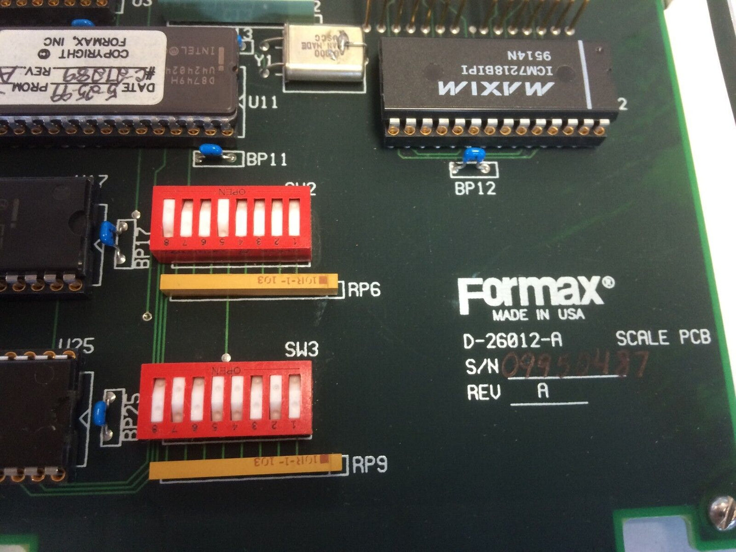 New Formax 026561-D-A-Rc Scale Assembly, C-17386, D-26012-A,C-26718 B-17384,Bt