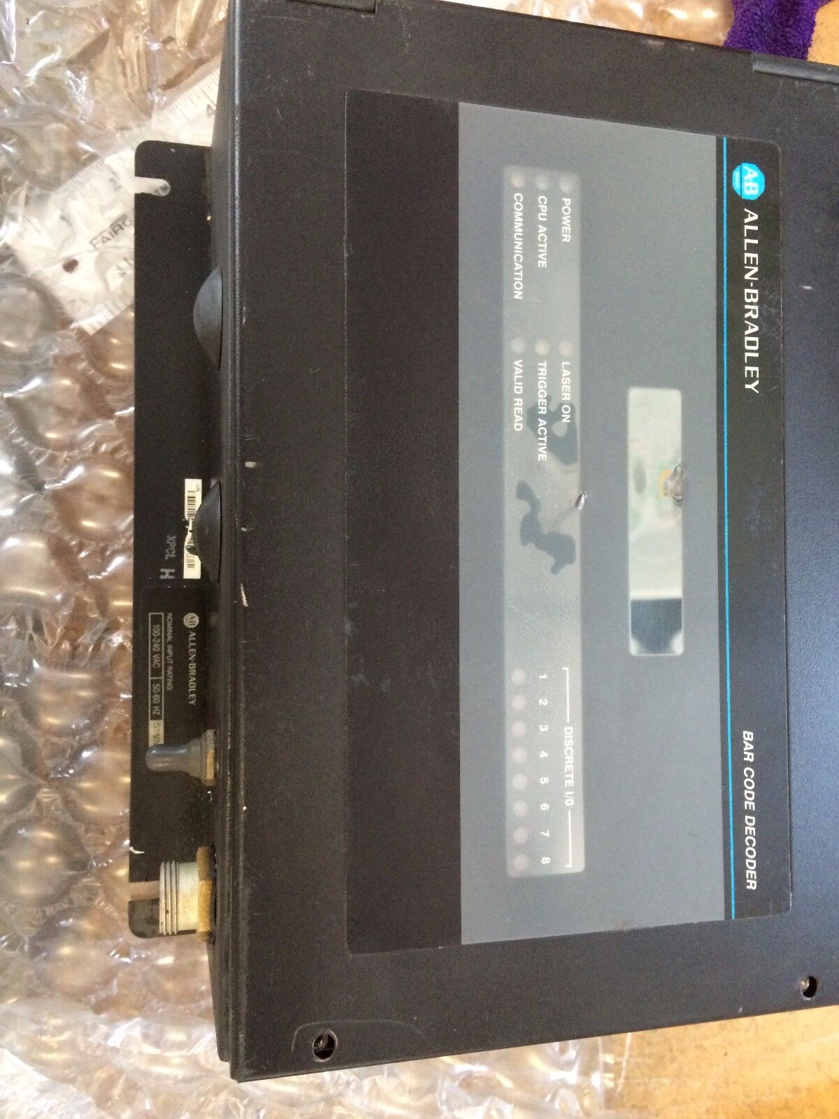 Allen Bradley 2755-Ds4a, A-B Decoder Single For Bar Code System ,Cy