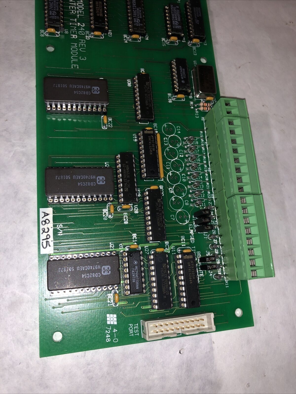 Sciemetric 240 Rev.1 , Rev 3 Counter/Timer Module 240 Rev 1 Cpu,Ae,Fg