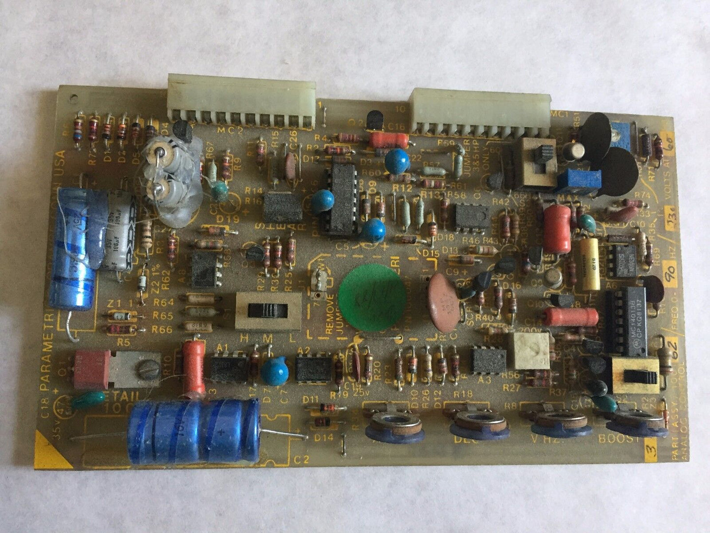 Parametrics 100162 Analog Control Module ,Bw