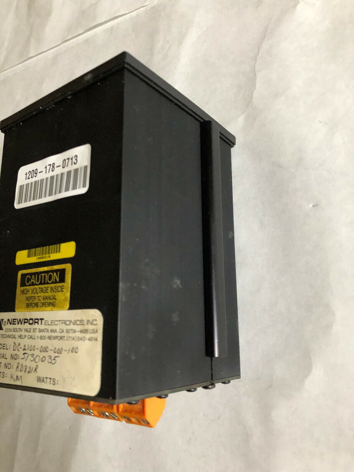 Newport Dc-2100-000-000-100 Temperature Monitor Rd821r Dc-2100,Dh