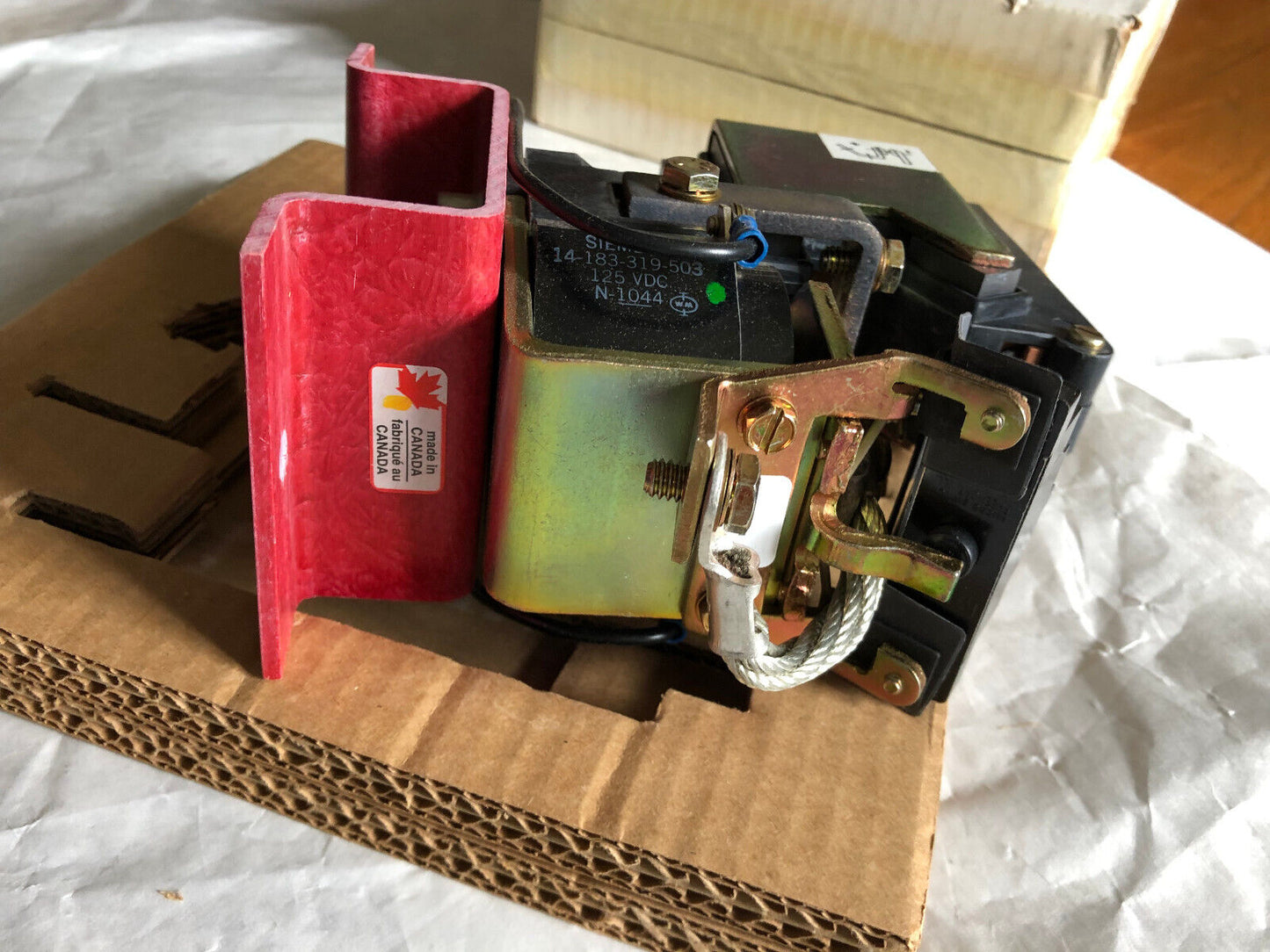 New Siemens 14-193-825-586,14429-335001,3Mn6 0310,250 Amp/500 Vdc Contactor,An