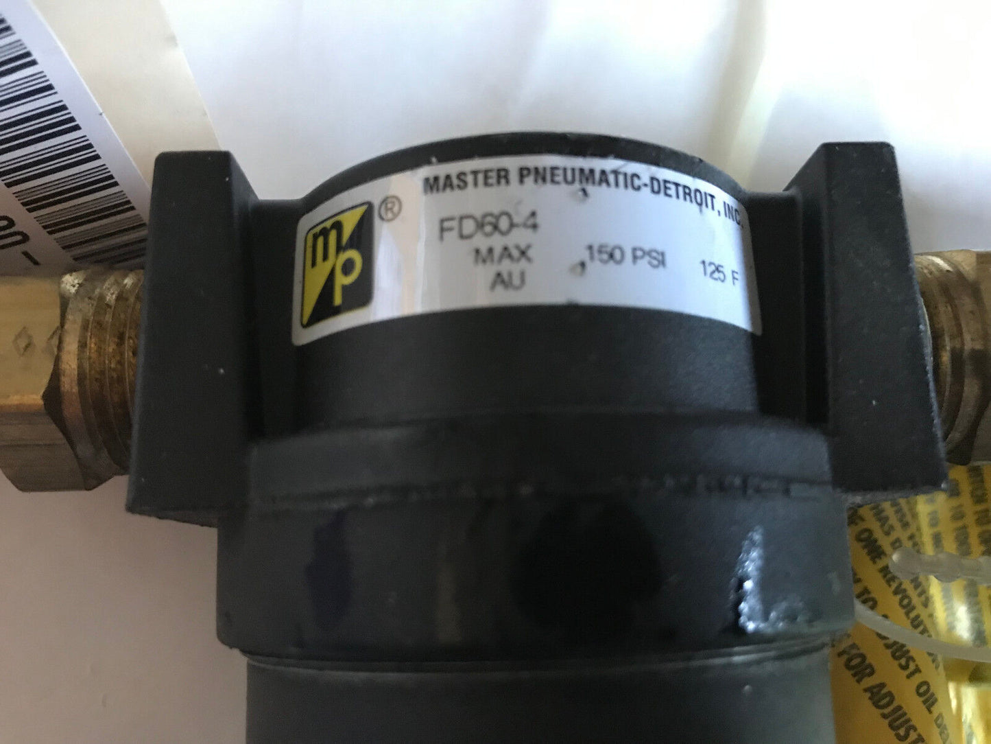 Mp D64041 Master Pneumatic Downstream Pneumatic Lubicator & Filter Mp Fd60-4,Et