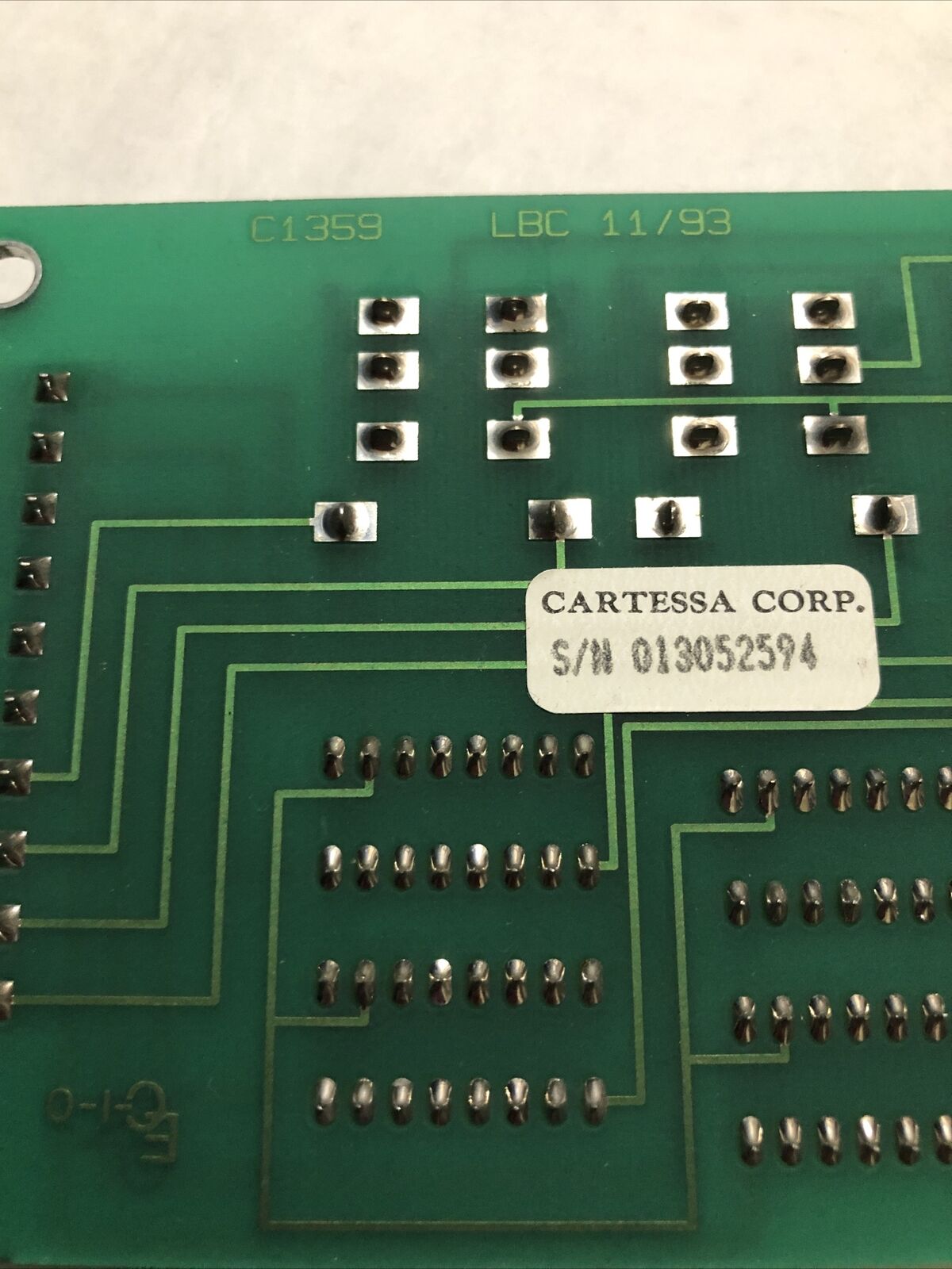 Cartessa C1359 Lbc 11/93 Cts-Inf,De